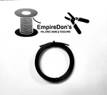 12 Awg, Black, Mil-spec Wire, M16878/4 (ptfe) Stranded Silver Plated 25 Ft. Fixed Price $24.44.