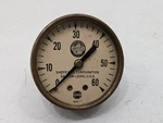 Vintage Sheffield Corporation Pressure Gauge Brass Usg 16367-1. Fixed Price $119.96.