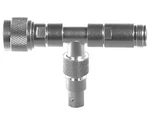 To Female Unidapt Silver Signal Sampler W/ Bnc Port RFA-4059-A. Fixed Price $147.27.