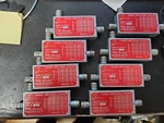 1) Narda 3043-10 Microwave 200W Directional Coupler 1.7 4.2 Ghz 10DB Tested. Fixed Price $35.00.