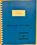 Hp 00745-90000 1968 Model 745A Ac Calibrator Operating & Service Manual.. Fixed Price $39.99.