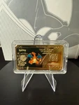Pokemon Card And Collectible Charizard Gold-plated Bar Guaranteed Vintage. Fixed Price $14.85.