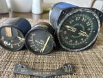 Vintage Altimeter Altitude Aviation Airplane Gauge Lot Instrument Indicator. Fixed Price $99.00.