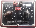 Vintage Cornell-dubilier Decade Capacitor Model CDB3. Fixed Price $35.00.