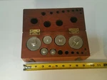 & Gurley Standard Weights Measurement Set Wood Case Vintage. Fixed Price $499.99.