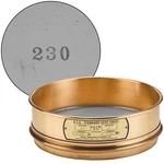 No. 230; 63 M/0.0025 Dual Manufacturing Standard Testing Sieve. Fixed Price $106.95.
