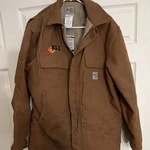 Carhartt Fr HRC4 Flame Resistant Work Jacket Brown Medium Quilt High Hazard Nwt. Fixed Price $90.00.