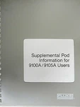 Fluke Supplemental Pod Information 9100A/9105A Users Pn 822866. Fixed Price $25.00.