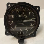 Vtg Aeromarine Aircraft Altimeter Altitude Thousand Feet Indicator Gauge. Fixed Price $99.99.