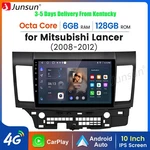 6+128G Carplay ANDROID15 For Mitsubishi Lancer 2008-12 Stereo Radio Gps Navi. Fixed Price $227.99.