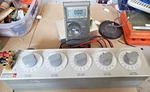 Gr General Radio 1433M 5-DECADE Resistor 100K Ohms 0.01%. Fixed Price $136.00.