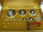 & Gurley S1 S-1 Weight Set In Wood Case FE28. Fixed Price $1299.98.