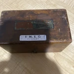 Henry Troemner PRE-1930 Brass Scale Weight Set In Wooden Case. Fixed Price $25.00.