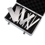 Dasqua 1/8" X 6" 10 Piece Premium Parallel Set With Aluminum Case (8204-0015). Fixed Price $101.34.