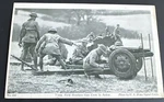 Postcard:card # 641 75MM Field Howitzer Gun Crew In Action U.s. Army Signal Corp. Fixed Price $8.99.
