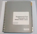 Fluke 9100A, 9105A Digital Test System - Supplemental Pod Information Manual. Fixed Price $34.95.