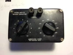 Decade Capacitor, Model ACD-23, Scale 1UF, 600 Vdc Max.. Fixed Price $46.00.