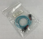 1M Sc-sc Mm Dup Aqua 10 Gig 50 Um Fiber Patch Cable Lot Of 4. Fixed Price $38.08.