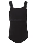 Flo Dancewear Big Girls Clara Lace-trim Tank Leotard Xlarge Black Nwt. Fixed Price $16.58.