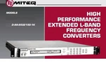 New Miteq 950-2150 Mhz Extended L-band Frequency 70 Downconverter. Fixed Price $499.95.