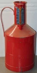 Test Measure Fuel Calibration Tank 5 Gallon 20 Liters Seraphin Red #2. Fixed Price $75.00.