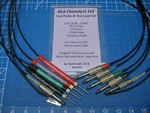 Rider/rca Chanalyst 162 - Custom Multi Set 4 Probes+ground & Audio Line. Fixed Price $59.79.