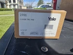 New Box - Yale 2701 689 Door Closer Aluminum Finish. Fixed Price $99.99.