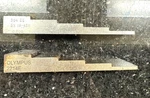 Olympus 2214E Thickness Calibration Block Steel X2. Fixed Price $165.00.