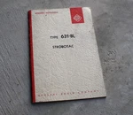 General Radio 631-BL Strobotac Operating Instructions Manual 1959. Fixed Price $19.00.