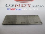 3-STEP Thin Steel Calibration Block Standard Olympus Ultrasonic Flaw Ndt Ge. Fixed Price $300.00.