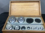 Mettler Toledo Weight Set Of (2)5KG (1)2KG (1)1 (3)100G In Wooden Box. Fixed Price $324.99.