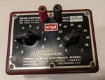 Vtg Cornell-dubilier Decade Capacitor Model CDB3 Untested. Fixed Price $25.00.